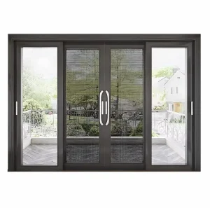Customizable Heavy Duty Aluminum Alloy Sliding Glass Door for Balcony Living Room Kitchen Exterior Modern Villa Design