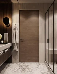 Customizable Invisible Door with Logo Printing for Bathroom and Entry, OEM/ODM