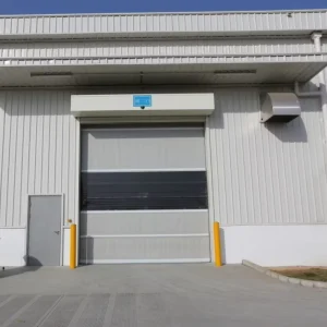 Customizable PVC Automatic Wind-Resistant Industrial High Speed Roller Shutter Door for Workshop Warehouse
