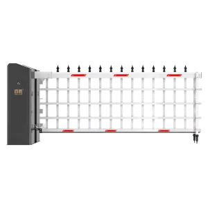 Customizable Remote-Controlled Electric Safety Retractable Gate for Shopping Malls