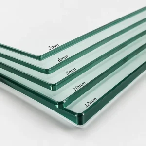 Customized 4mm 5mm 6mm 8mm 10mm Safety Toughened Tempered Glass Panel for Building Windows and Doors