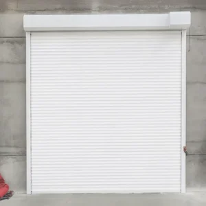 Customized Aluminum Alloy Roll-Up Garage Doors, Windproof, for Commercial Properties
