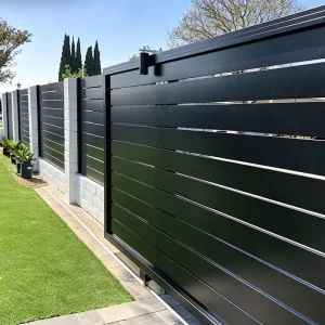 Customized Aluminum Fence Panels for Backyard Villa Garden Swimming Pool Surrounding Use