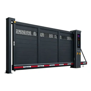 Customized Automatic Electric Aluminum Cantilever Retractable Driveway Sliding Gate