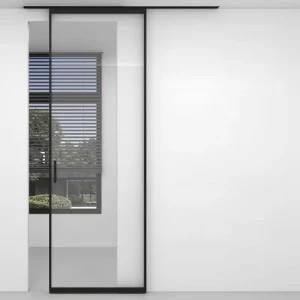 Customized Balcony Double-Tempered-Glazed Panoramic Aluminum Sliding Door Energy Efficient