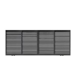 Customized Courtyard Entrance Aluminum Fence Gate Driveway Sliding Gate