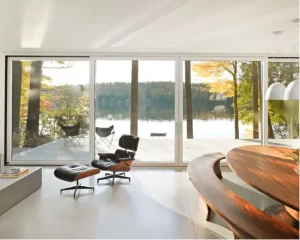 Customized Double Glass Aluminum Sliding Door for Balcony