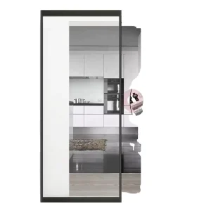 Customized Invisible Single-Glazed Glass Sliding Door