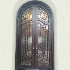 Customized Iron House Door and Fence for Nigeria