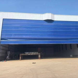 Customized Large-Size Hangar Door for Shipyard, Heavy-Duty Vertical-Lifting Industrial Door System