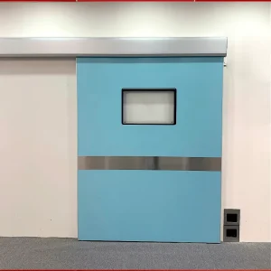 Customized Modern Design Airtight Automatic Lead Hospital Door for Surgery Operating Theater, Hermetic Medical Sliding Door