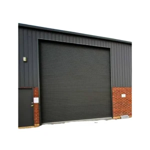Customized Modern Vertical Overhead Roller Shutter Door with Galvanized Steel Hurricane Resistance