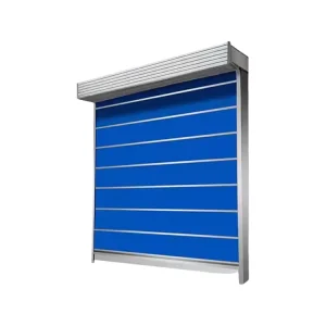 Customized PVC Fast Rolling Up Shutter Door with Clear Window