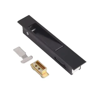 Customized Size Aluminum Alloy Black Safety Lock for Sliding Door Window