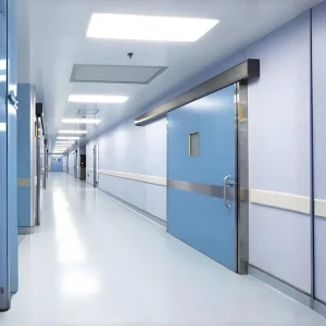 Customized Size Hospital Automatic Airtight Hermetic Sliding Door