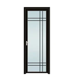 Customized-Size Thick Aluminum Alloy Swing Door for Family and School Use