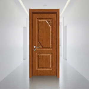 Customized Waterproof WPC/PVC Door, Sound-Insulated, 30/40/45 mm, Bedroom/Hall/Villa/School