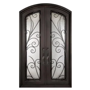 Customized by Manufacturer Modern Wrought Iron Door for Home