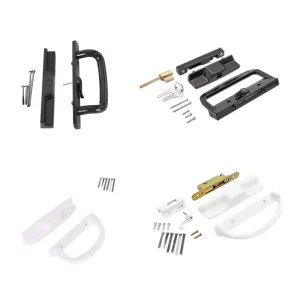 D-Shape Sliding Door Window Lock Patio Door Handle for Hotel or Home