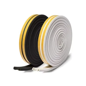D-Strip Self-Adhesive Foam Door Seal for Windows and Doors