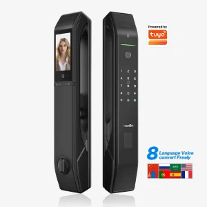 D7pro Full Automatic Smart Fingerprint Door Lock with Wi-Fi, Digital Keypad and Palm Vein Opening