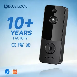 DB2 Waterproof Video Intercom Doorbell with Wireless Charging and Motion Detection for Apartments and Offices