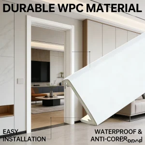 Direct Factory Supply Custom Made Modern WPC Door Casing Waterproof Mildew Resistant