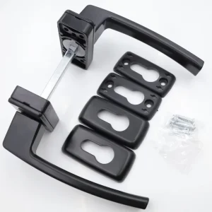 Door Handle Hardware Accessories Set Aluminum Alloy Sliding Door Handle
