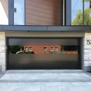 Double Layer Slat Roll Shutter Electric Automatic Insulated Fast Rolling Overhead Garage Door for Warehouse Use