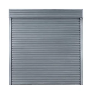 Double-Layer Steel Fire-Rated Roller Shutter Door with Aluminum Silicate Filling, 3-Hour Rating, for Factory