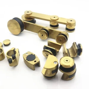 Durable Casting Stainless Steel Shower Sliding Door Hardware Glass Sliding Door Accessories