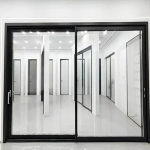 Durable Glass Sliding Door with Slim Profile Quiet Operation Excellent Insulation Suitable for Balcony Patio