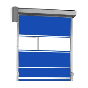 Dustproof Airtight Anti-Static PVC High-Speed Roll-Up Shutter Door for Cleanroom Food Pharmaceutical Workshops