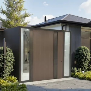 Eco-Friendly Material Modern Custom Security Entrance Door for Houses