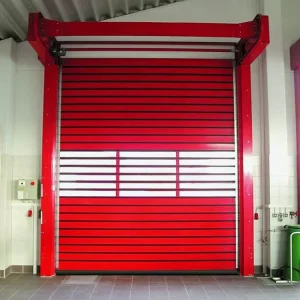 Electric Aluminum Alloy Hurricane-Proof Rolling Shutter for Industrial Warehouses and Factory Garage Doors