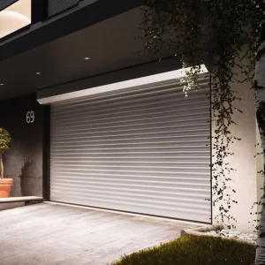Electric Aluminum Roller Shutter Garage Door with Remote Control