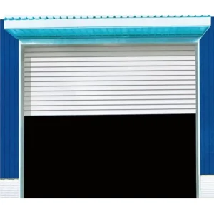 Electric Aluminum Rolling Shutter Automatic Outdoor Garage Door Windproof Interior 8 Level