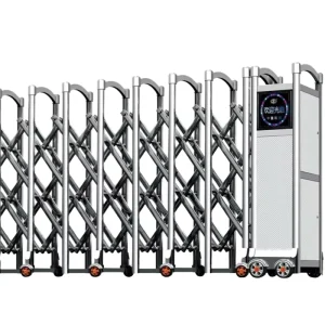 Electric Automatic Folding Outdoor Driveway Gate, Stainless Steel