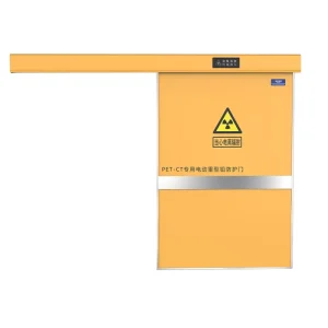 Electric Automatic Lead-Alloy Lined Door for CT/X-Ray Rooms with High Radiation Protection and Customizable Dimensions