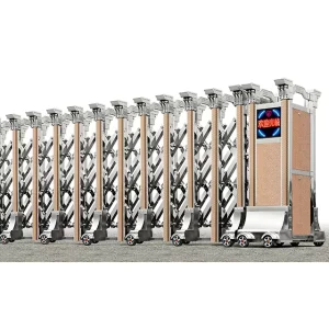 Electric Automatic Security Retractable Gate for Villa, House, or Factory