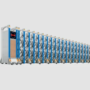 Electric Automatic Sliding Retractable Security Gate with Stainless Steel for Office Building, Apartment, School, Factory, and Fence Use