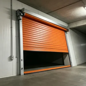 Electric Clear PVC Soft Curtain High-Speed Rolling Shutter Door