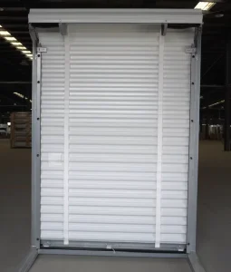 Electric Galvanized Steel Roll-Up Security Shutter Door with Remote Control for Shop Villa Warehouse