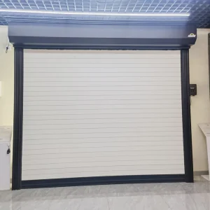 Electric Industrial High-Speed Folding Rolling Shutter Door Manufacturer