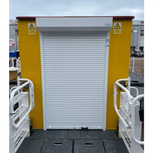 Electric Manual Aluminum Alloy Rolling Shutter Door with Vertical Opening for Garage and Warehouse