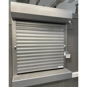 Electric/Manual Aluminum Alloy Windproof Roller Shutter Door for Hotel and Home Use