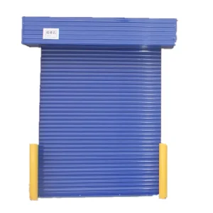 Electric Metal Insulated Roll-Up Garage Door with Remote Control for Warehouse and Workshop