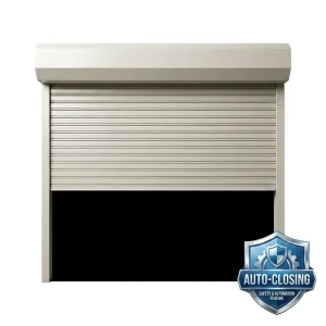 Electric Motorized Steel Fire Rolling Shutter Door 3 Hours Fire Rated for Warehouse Factory Garage