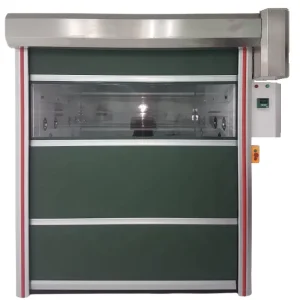 Electric Remote-Control PVC High-Speed Roller Shutter Door for Industrial and Commercial Workshops