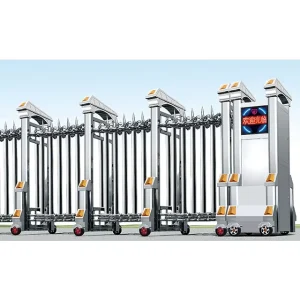 Electric Remote Control Retractable Gate